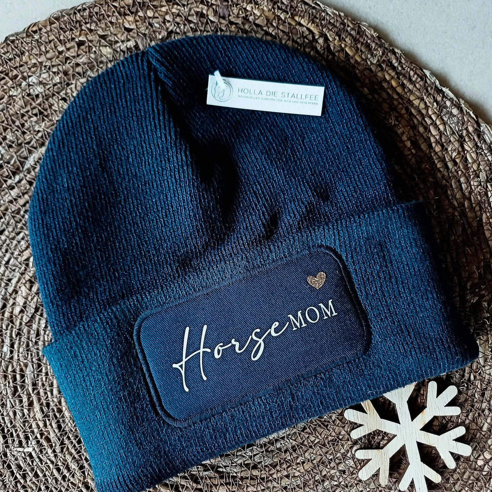 Beanie mit Wunschtext