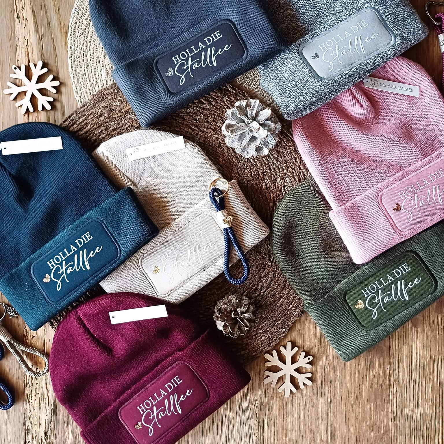 Beanie mit Wunschtext