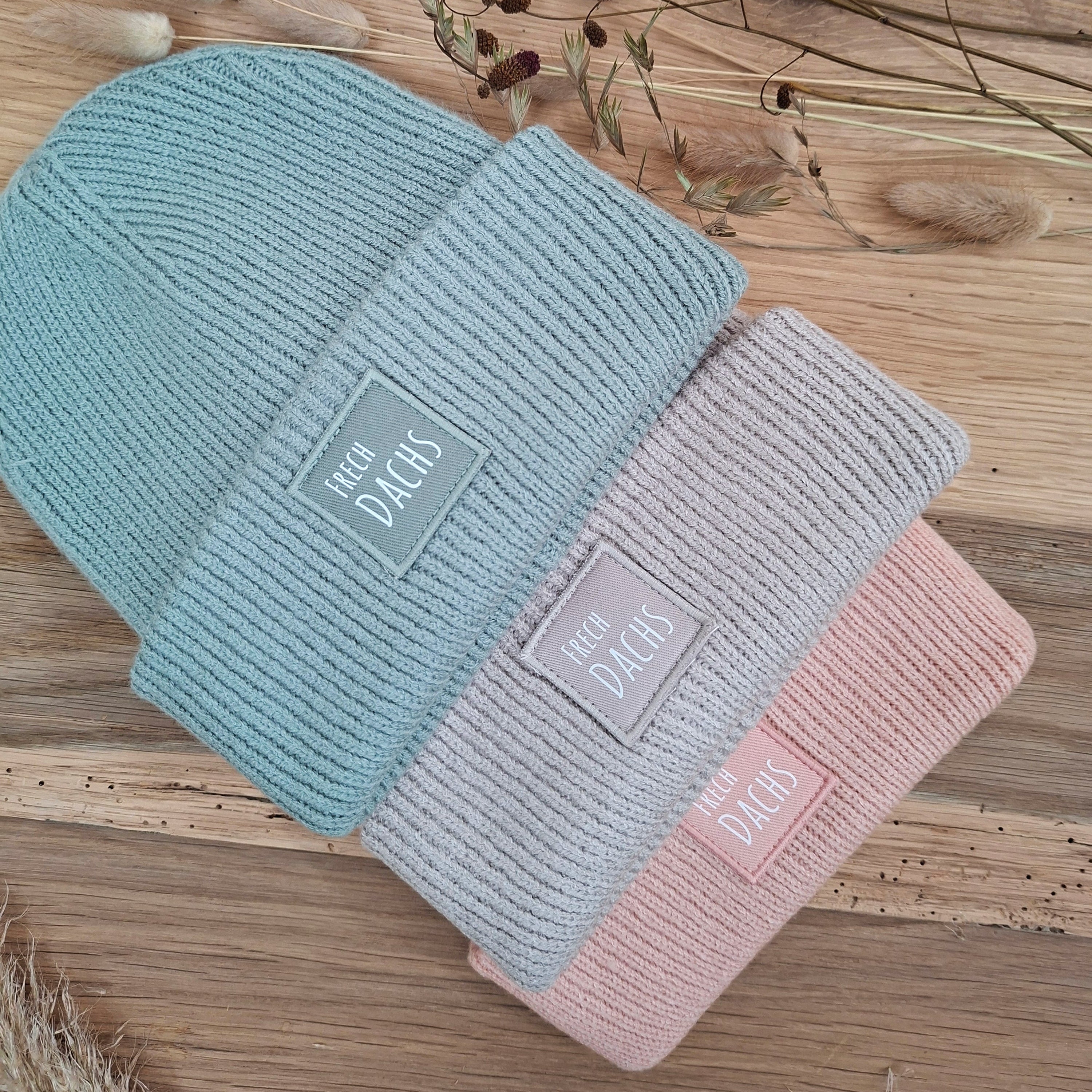 Kinder Mütze mit Wunschtext