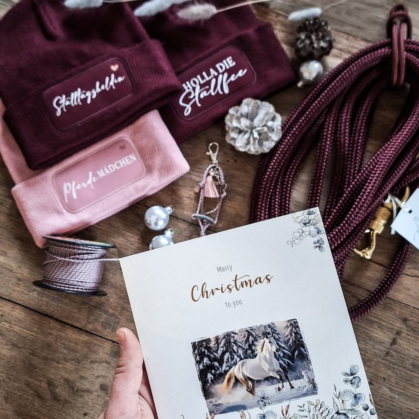 Beanie mit Wunschtext