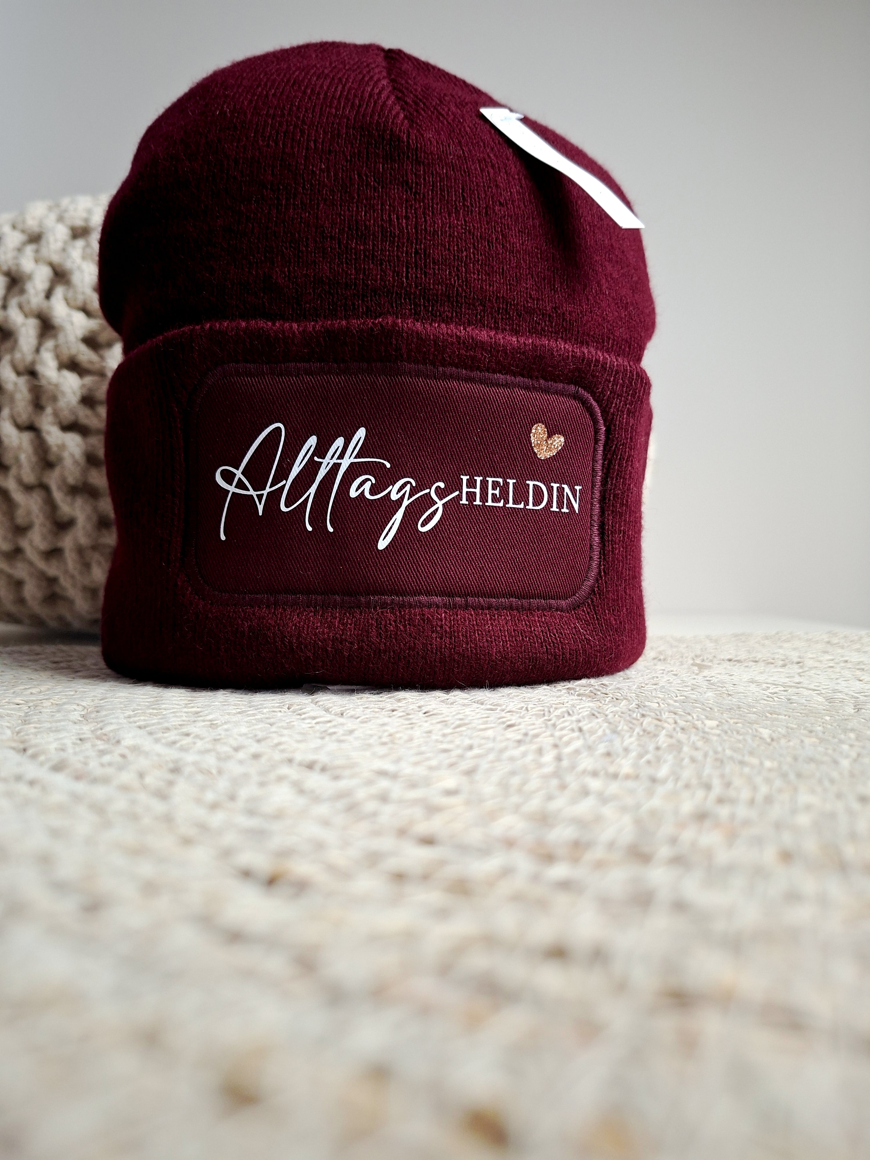 Beanie mit Wunschtext