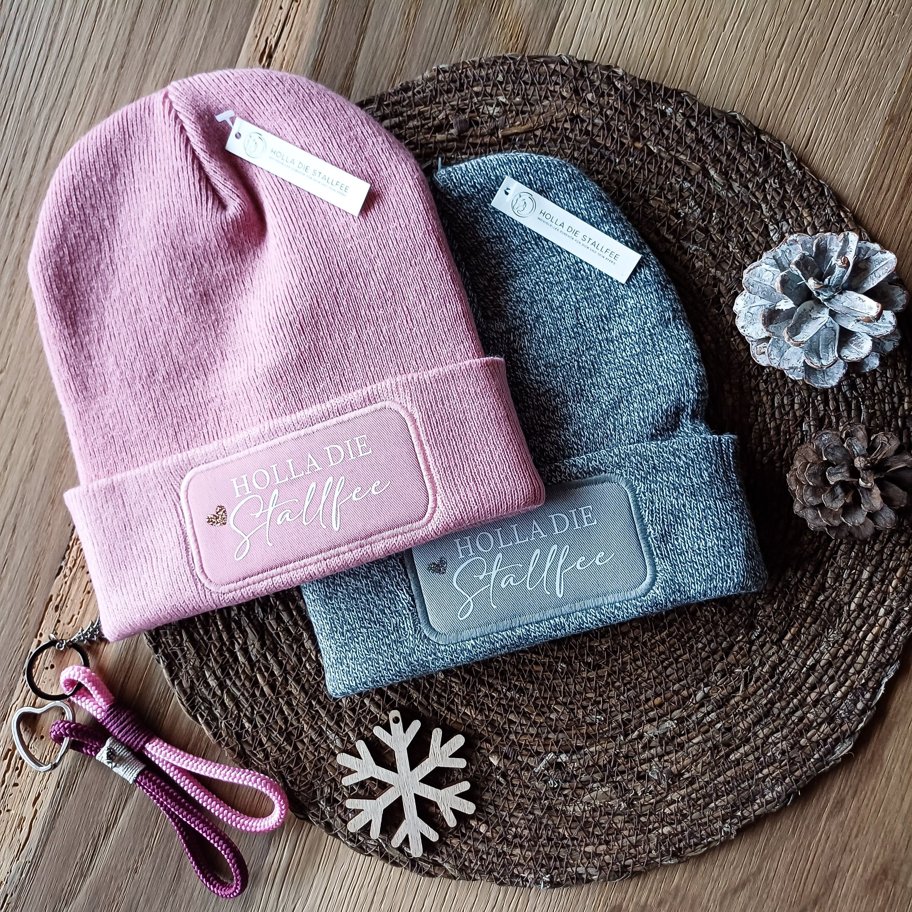 Beanie mit Wunschtext