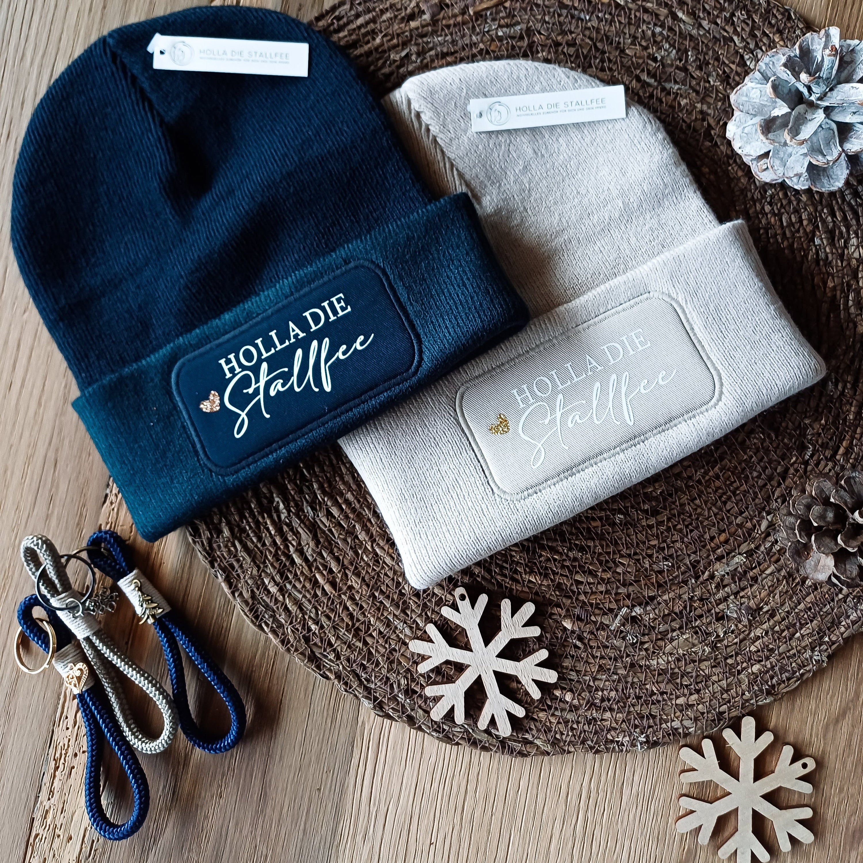 Beanie mit Wunschtext